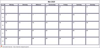 Kalender Mai 2025