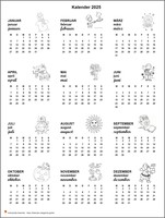 Jahreskalender Grundschule 2025 Jahreskalender Grundschule 2025