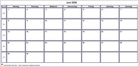 Kalender Mai 2026