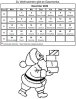 Monatlicher Malkalender