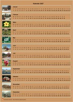 2027 horizontaler Fotokalender