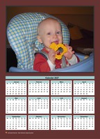 2027 Familienfotokalender