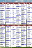 Ein 2027-Kalender unter 100