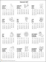 Jahreskalender Grundschule 2027