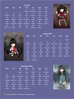 2027 Vierteljahreskalender mit Foto-Gorjuss