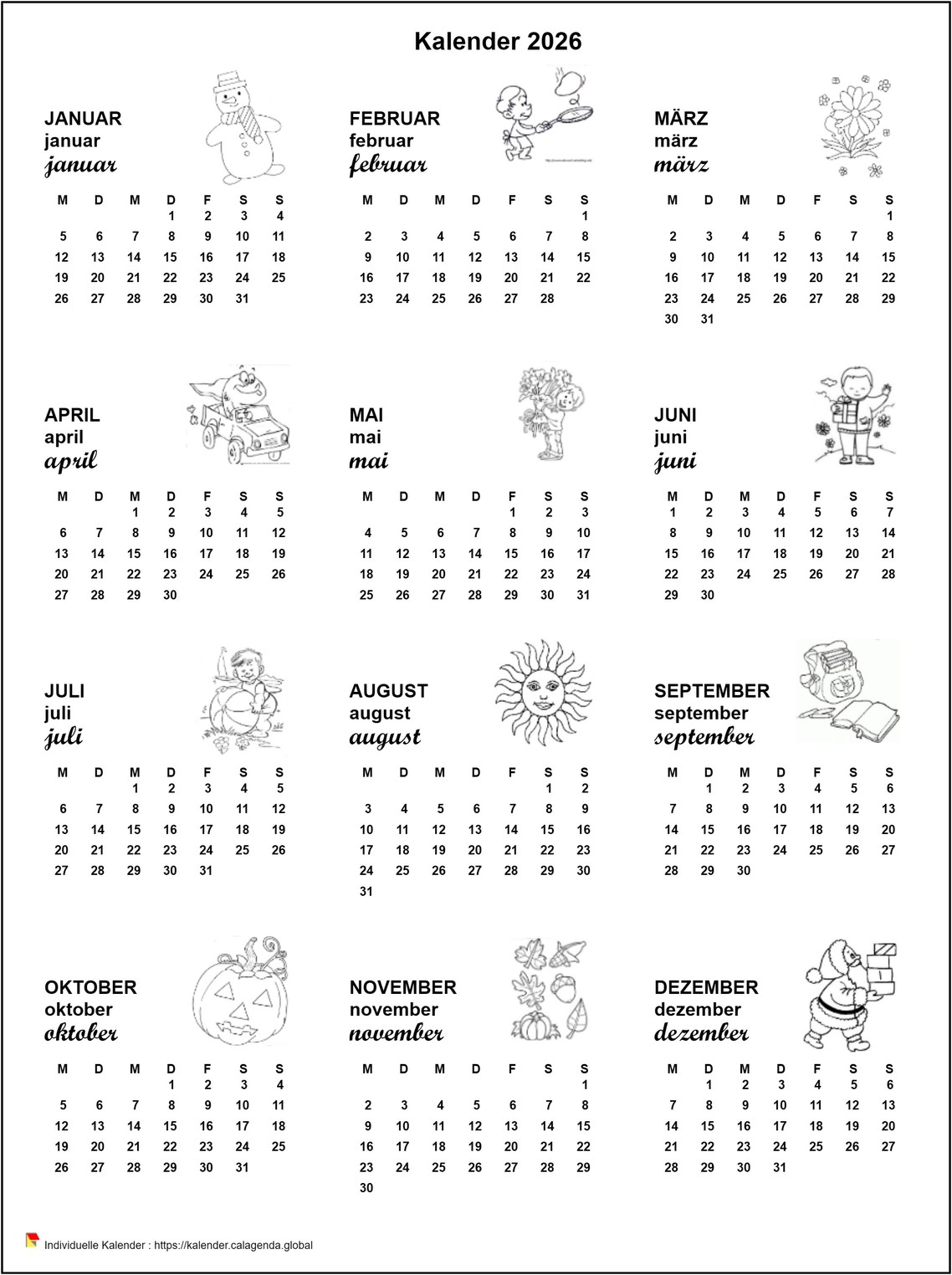 Kalender 2036 jährliche Mutterschafts- und Grundschule Kalender 2036 jährliche Mutterschafts- und Grundschule