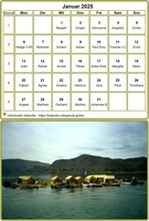 Kalender monatlich 2008 Tisch